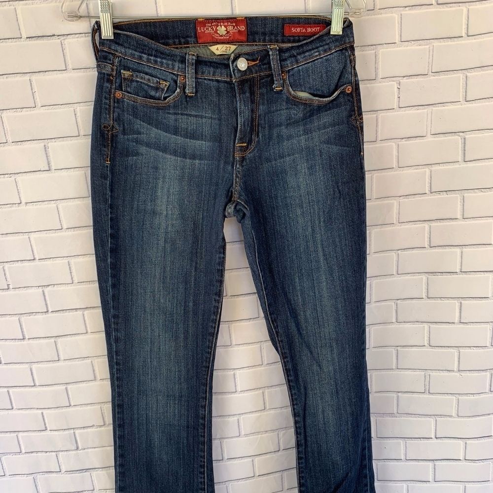Lucky Brand Sofia Boot Cut Jeans Size‎ 4/27…
